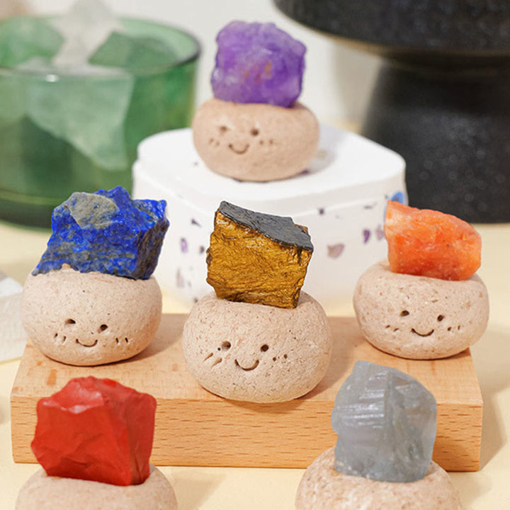 Olivenorma Natural Irregular Crystal Small Bean Decoration - image 26