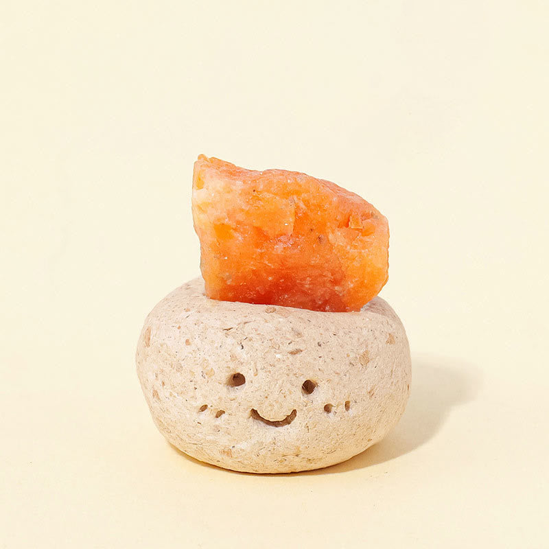 Olivenorma Natural Irregular Crystal Small Bean Decoration - Sun Stone - image 19