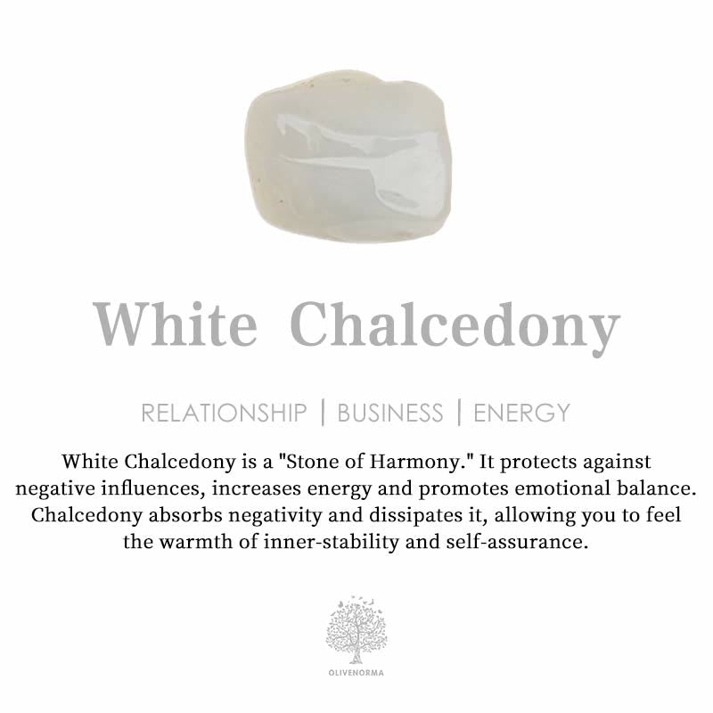 Olivenorma Pear Cut White Chalcedony Crown Design Ring Set - image 10