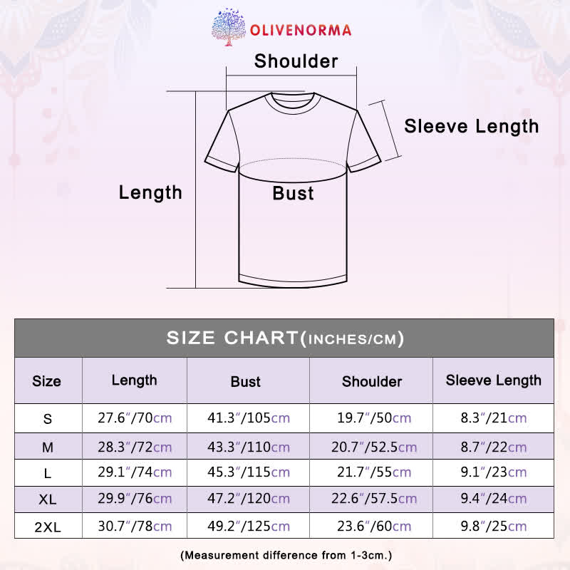 Olivenorma Tree of Life Inspirational Cotton T-Shirts - image 1