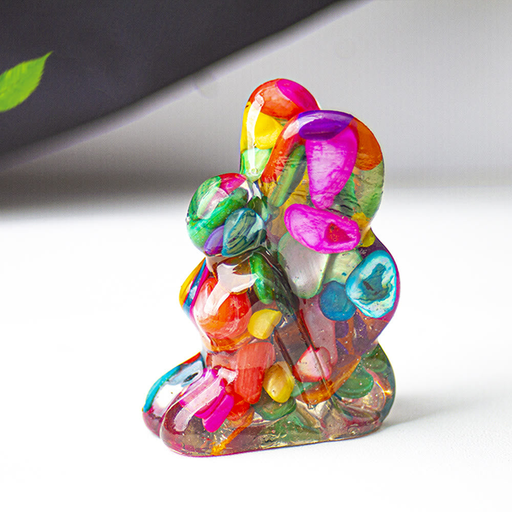 Olivenorma Crystal Epoxy Butterfly Fairy Gemstone Decoration - Colored Shells - image 48