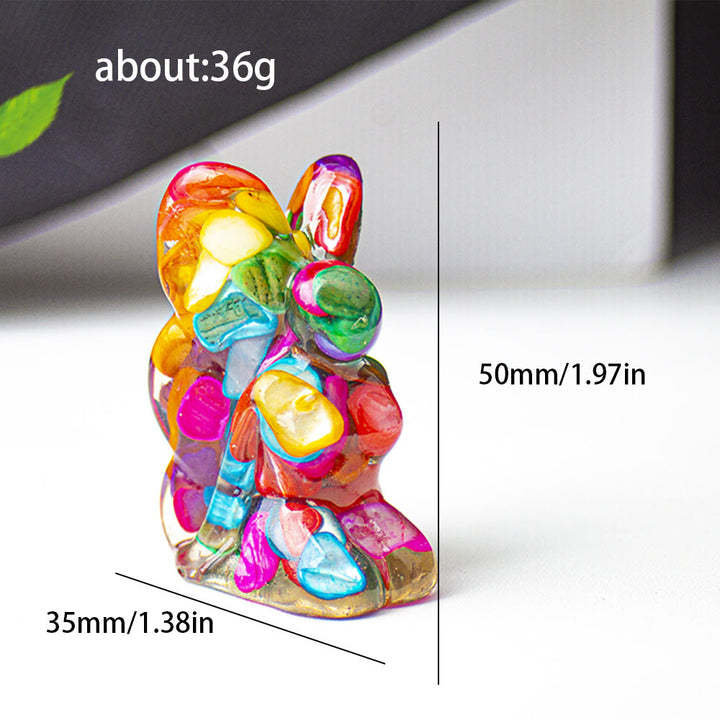 Olivenorma Crystal Epoxy Butterfly Fairy Gemstone Decoration - image 52