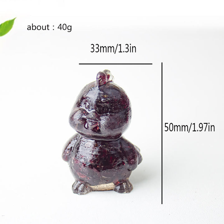 Olivenorma Crystal Epoxy Chick Gemstone Decoration - image 54