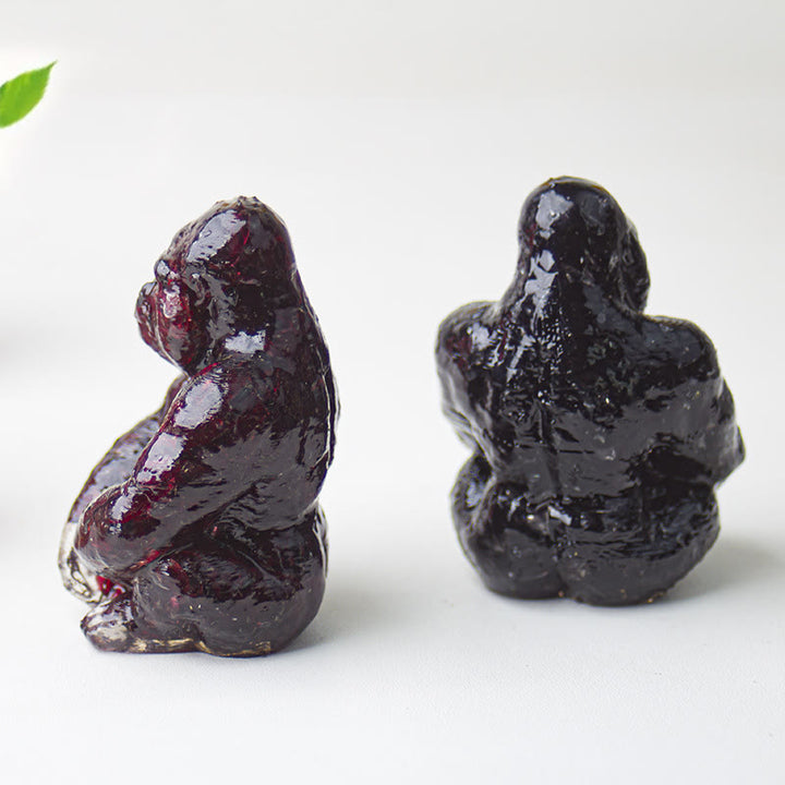 Olivenorma Crystal Epoxy Gorilla Gemstone Decoration - image 53