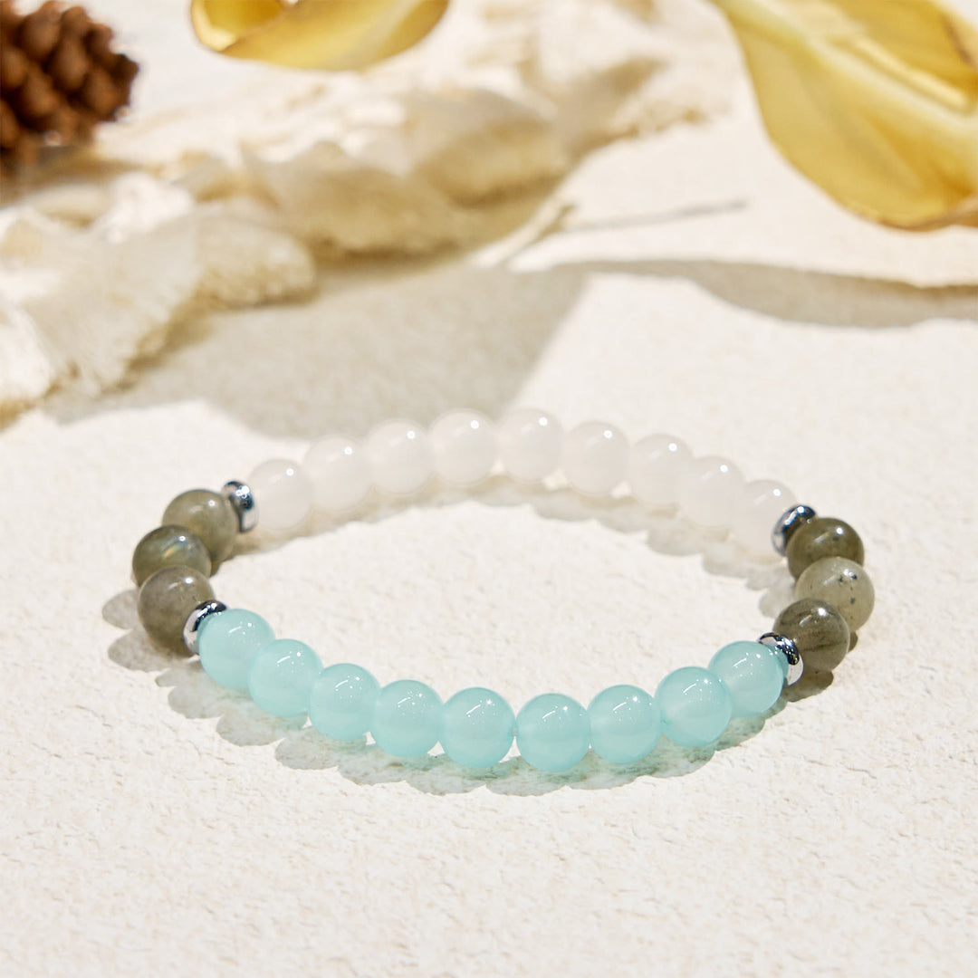 Olivenorma "Kindred's Glow" Mindful Connection Gemstone Bracelet - image 5