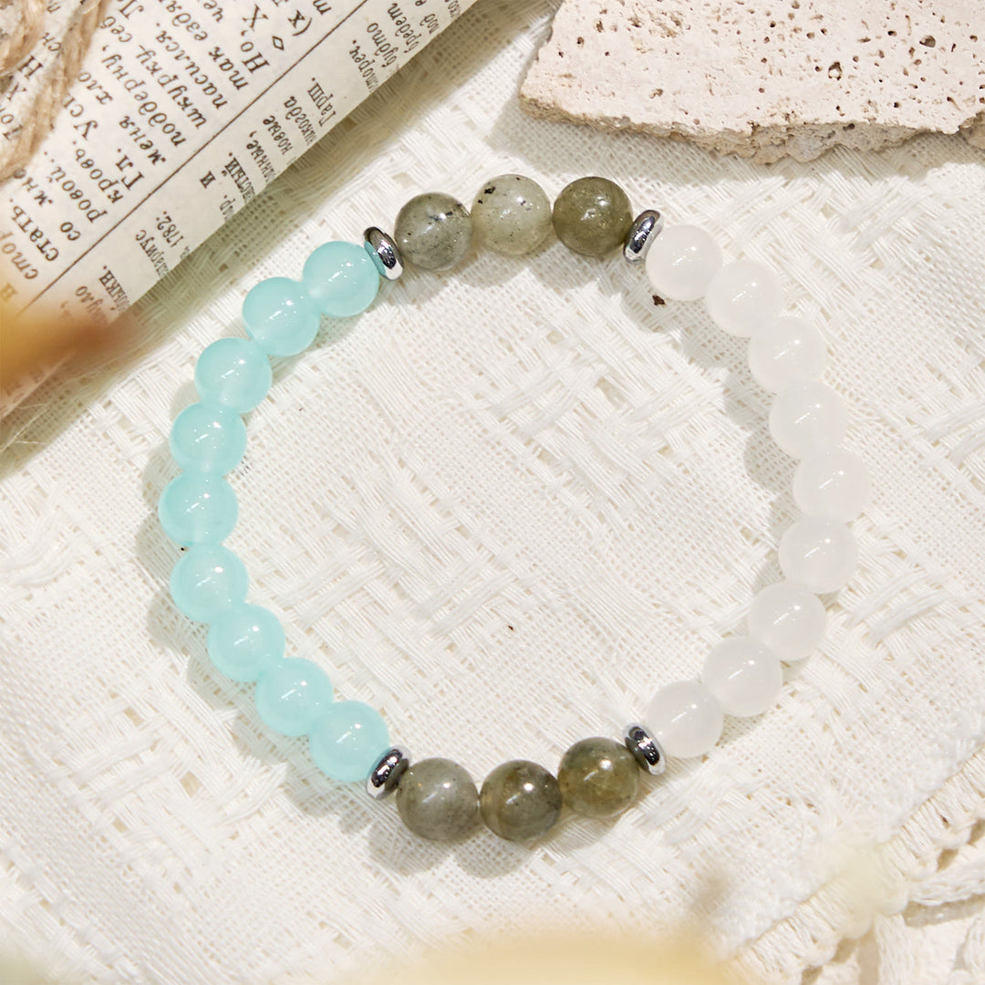 Olivenorma "Kindred's Glow" Mindful Connection Gemstone Bracelet - image 3