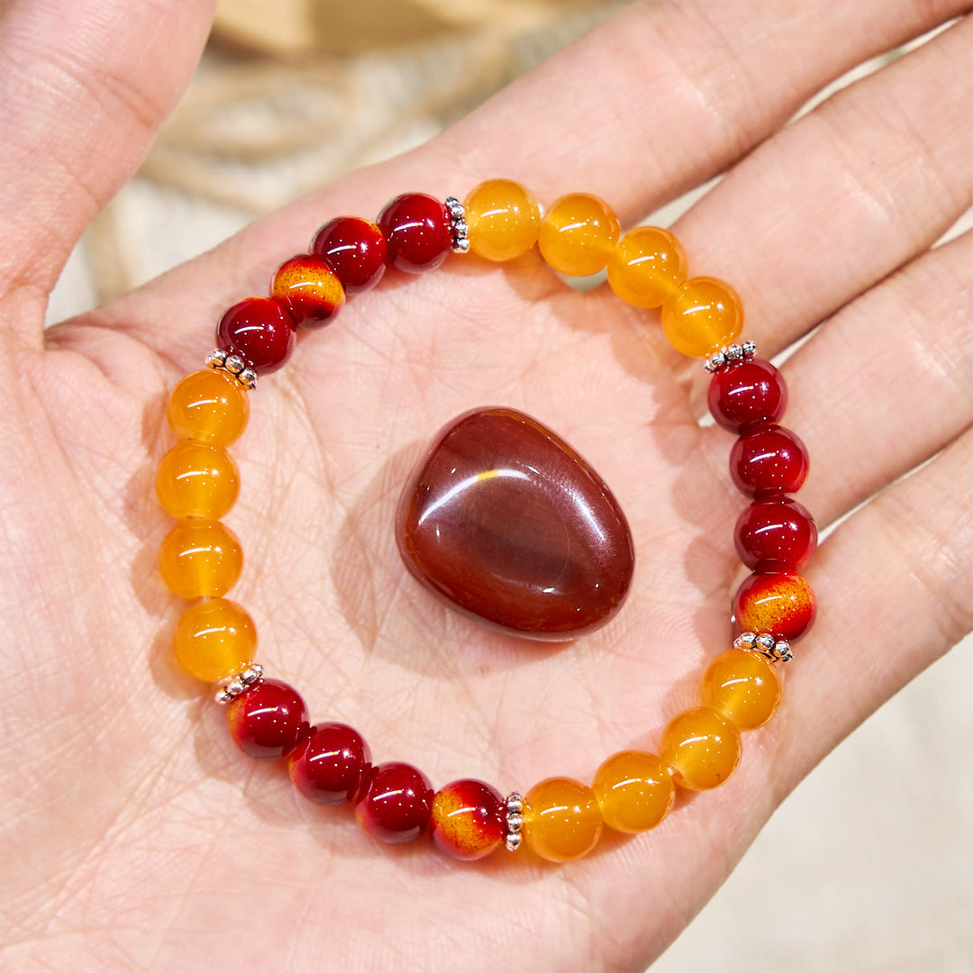 Olivenorma "​​Solar Blessing" Strength & Fortune Gemstone Bracelet - image 7