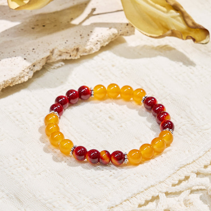 Olivenorma "​​Solar Blessing" Strength & Fortune Gemstone Bracelet - image 9