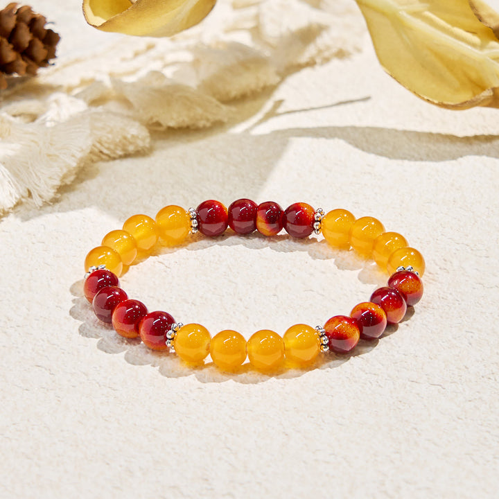 Olivenorma "​​Solar Blessing" Strength & Fortune Gemstone Bracelet - Style B - image 5