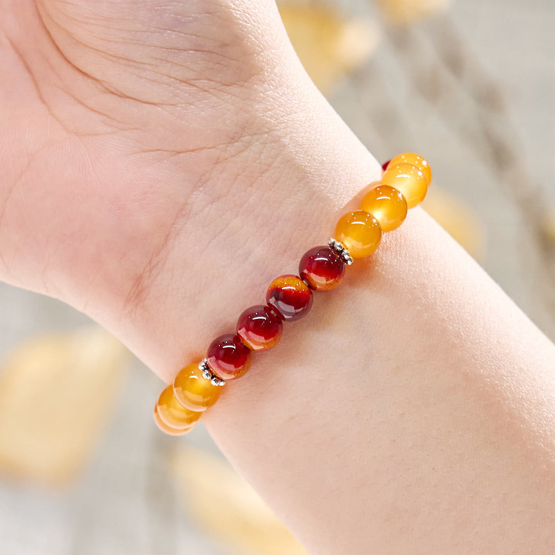 Olivenorma "​​Solar Blessing" Strength & Fortune Gemstone Bracelet - image 6