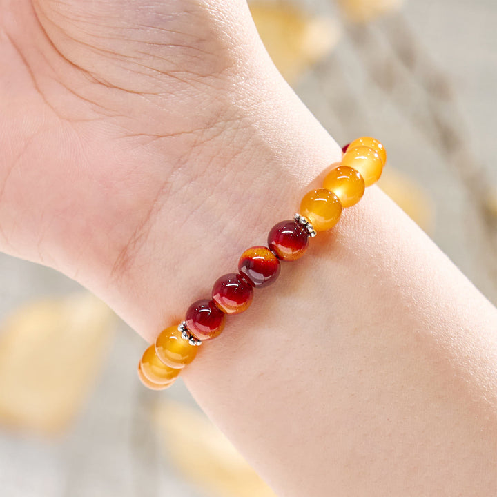 Olivenorma "​​Solar Blessing" Strength & Fortune Gemstone Bracelet - image 6