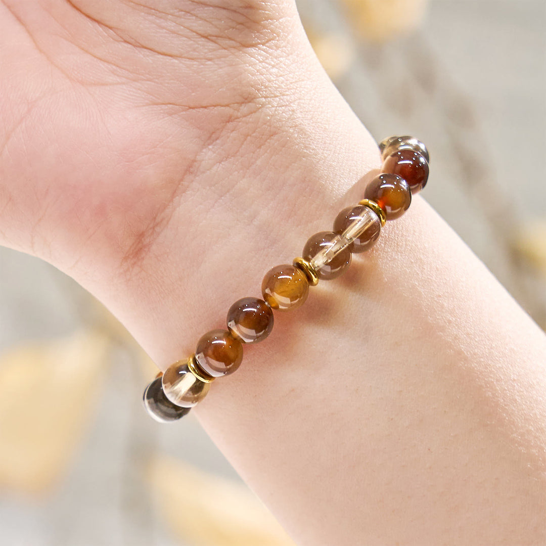 Olivenorma "Amber Lume" Wisdom Gemstone Bracelet - image 1