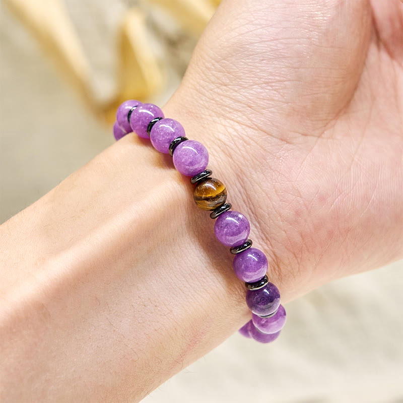 Olivenorma "Soul Guardian​" Amethyst Courage Essential Oil Bracelet - image 5