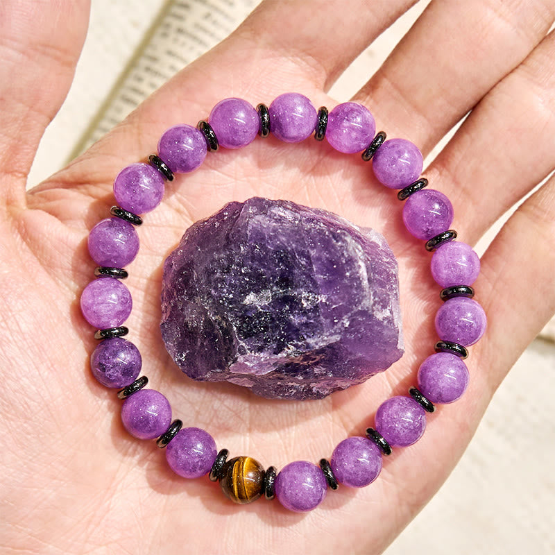 Olivenorma "Soul Guardian​" Amethyst Courage Essential Oil Bracelet - image 6