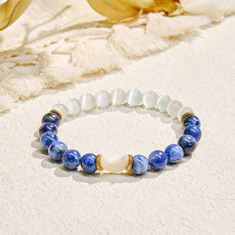 Olivenorma "Moon & Tide​" Balance Emotions Crescent Essential Oil Bracelet - Bracelet Only​ - image 4