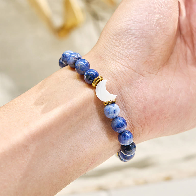 Olivenorma "Moon & Tide​" Balance Emotions Crescent Essential Oil Bracelet - image 5