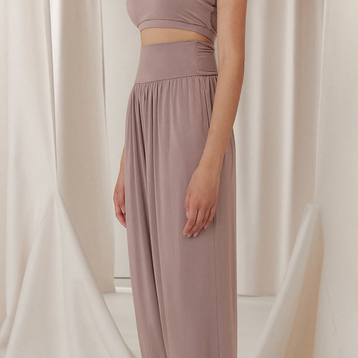 Olivenorma Plain Color Airflow Bloomers  Women's Yoga Pants with Pockets - image 3