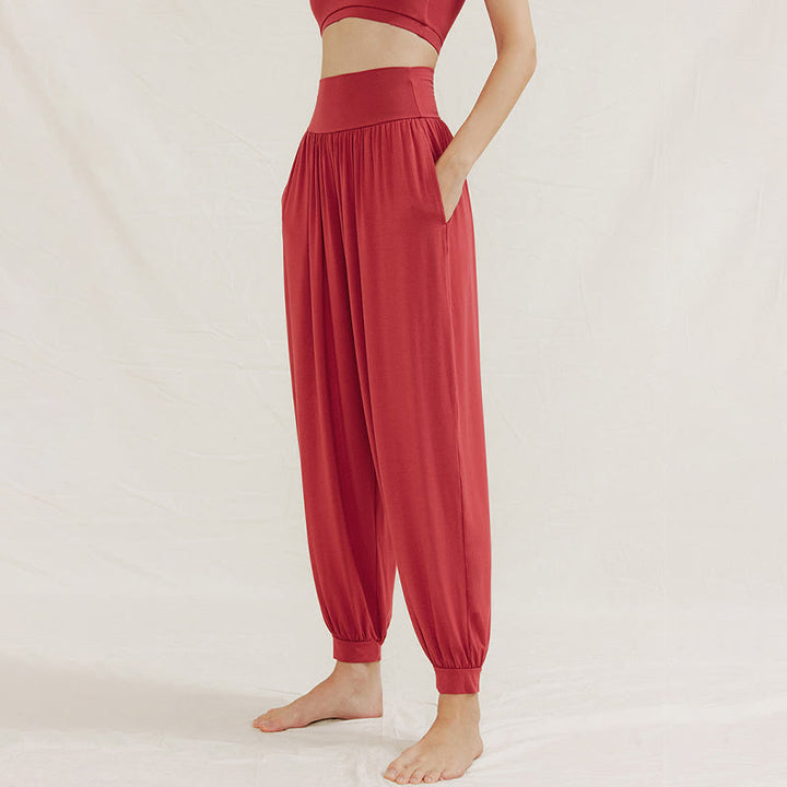 Olivenorma Plain Color Airflow Bloomers  Women's Yoga Pants with Pockets - image 19