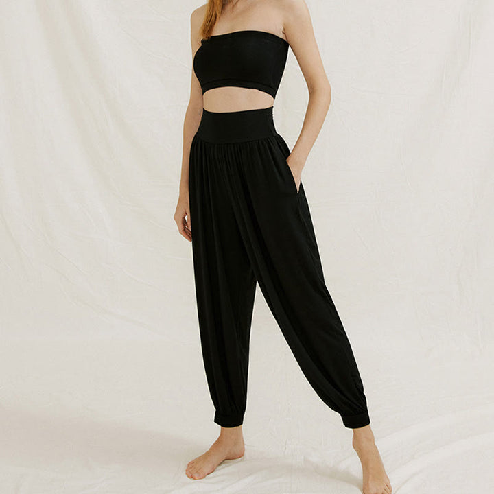 Olivenorma Plain Color Airflow Bloomers  Women's Yoga Pants with Pockets - image 21