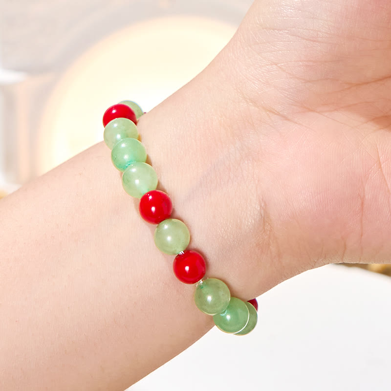 Olivenorma "​​Serene Pulse" ​​​​Red Coral​​ Vitality Bracelet - image 1