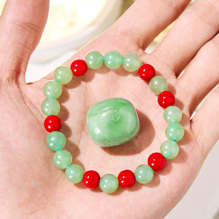 Olivenorma "​​Serene Pulse" ​​​​Red Coral​​ Vitality Bracelet - image 2