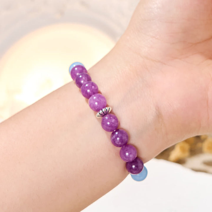 Olivenorma "​​Oracle's Tide" Amethyst Stress Ease Bracelet - image 2