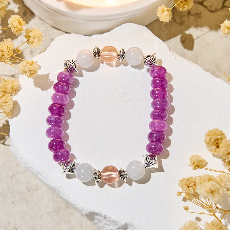 Olivenorma "​​Oracle's Tide" Amethyst Stress Ease Bracelet - image 4
