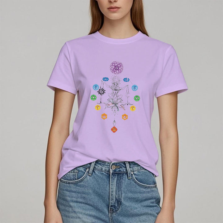 Olivenorma Rooted Chakra Energy T-shirt - image 14
