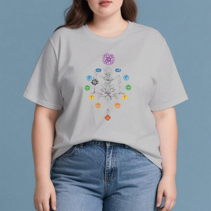Olivenorma Rooted Chakra Energy T-shirt - image 10