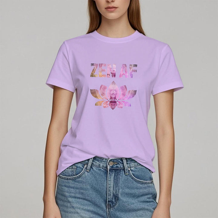 Olivenorma Zen AF Yoga Lotus T-Shirt - image 19