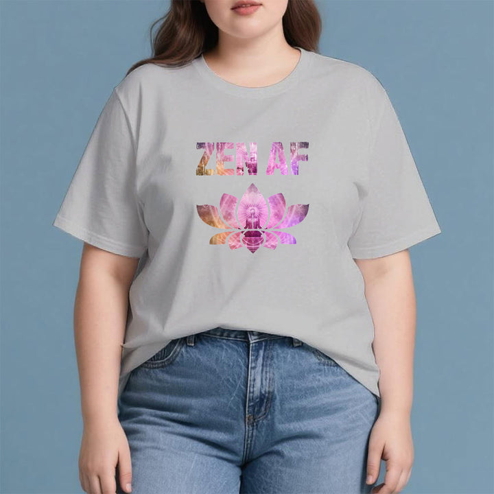 Olivenorma Zen AF Yoga Lotus T-Shirt - image 9