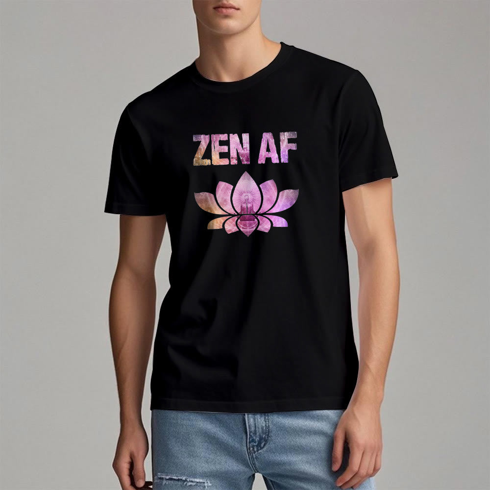 Olivenorma Zen AF Yoga Lotus T-Shirt - image 6