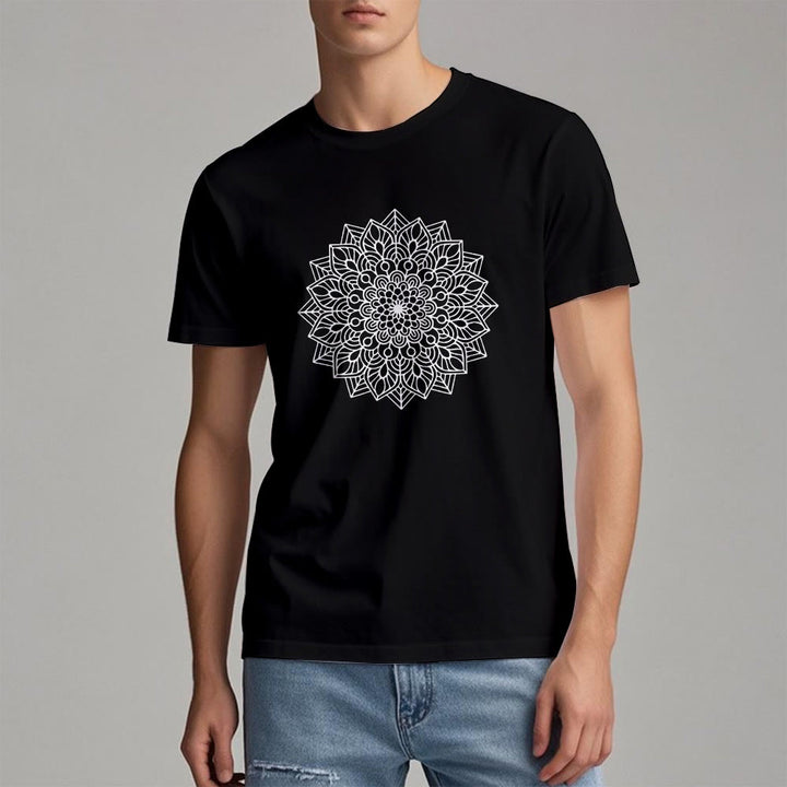 Olivenorma Flower Mandala Lotus T-Shirt - image 6