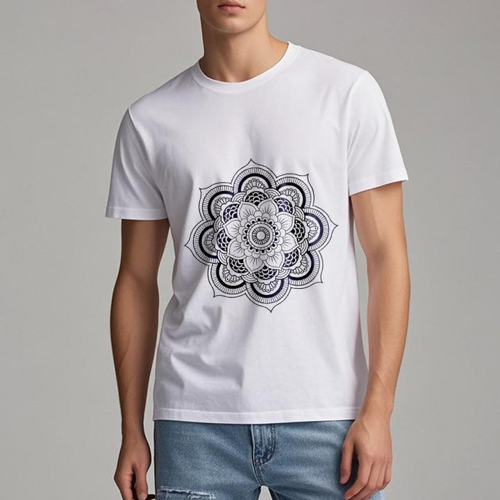Olivenorma Mandala Lotus T-shirt - image 2