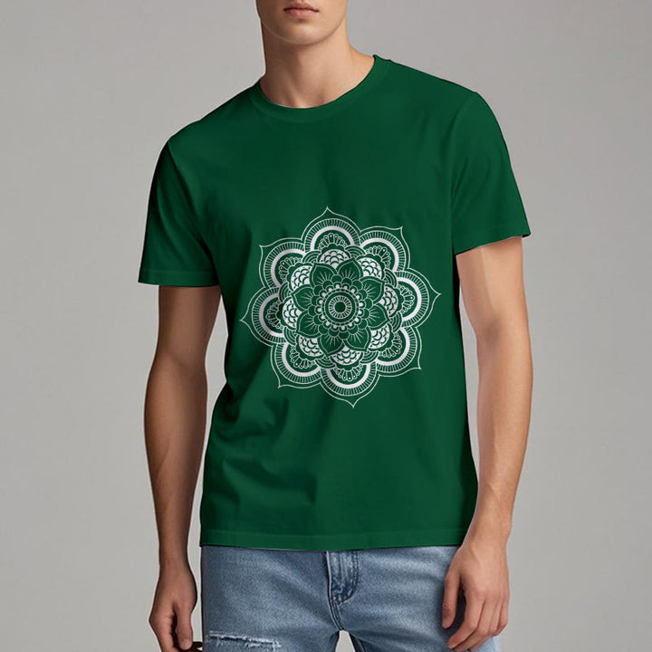 Olivenorma Mandala Lotus T-shirt - image 22