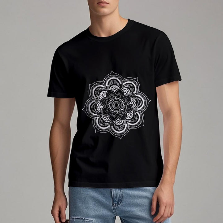 Olivenorma Mandala Lotus T-shirt - image 9