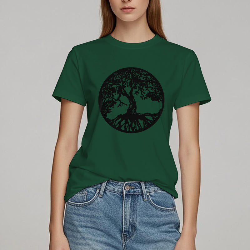 Olivenorma Circle Tree Of Life T-shirt - image 22