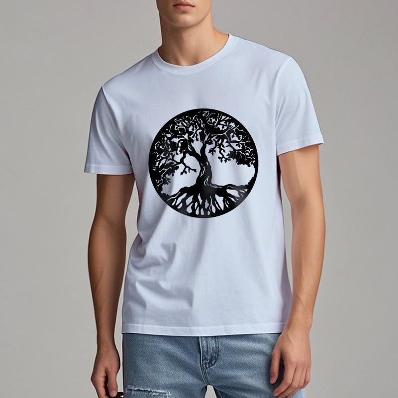 Olivenorma Circle Tree Of Life T-shirt - image 2