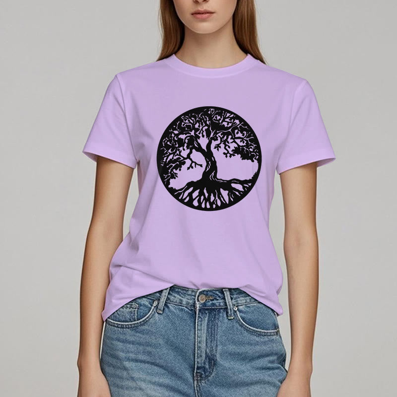 Olivenorma Circle Tree Of Life T-shirt - image 17