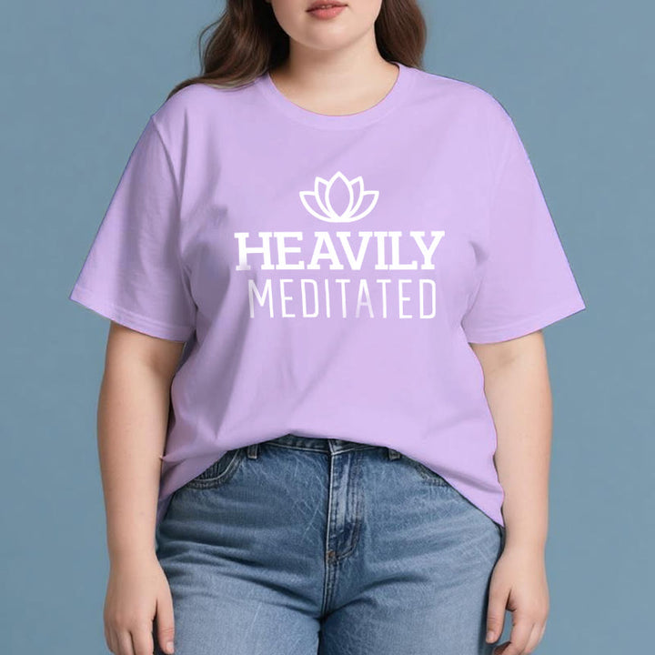 Olivenorma Heavily Meditated Lotus T-shirt - image 15
