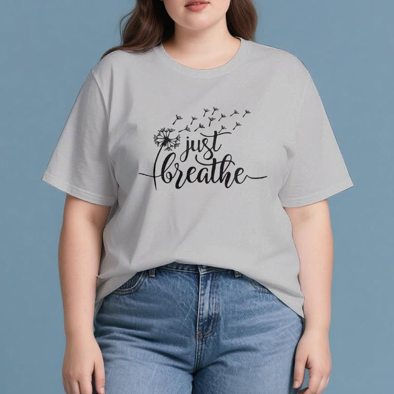 Olivenorma Just Breathe Dandelion T-shirt - image 9