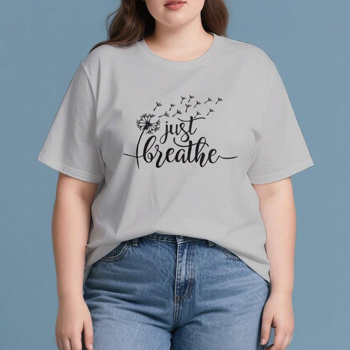 Olivenorma Just Breathe Dandelion T-shirt - image 9