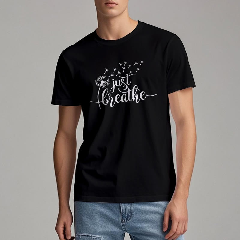 Olivenorma Just Breathe Dandelion T-shirt - image 6