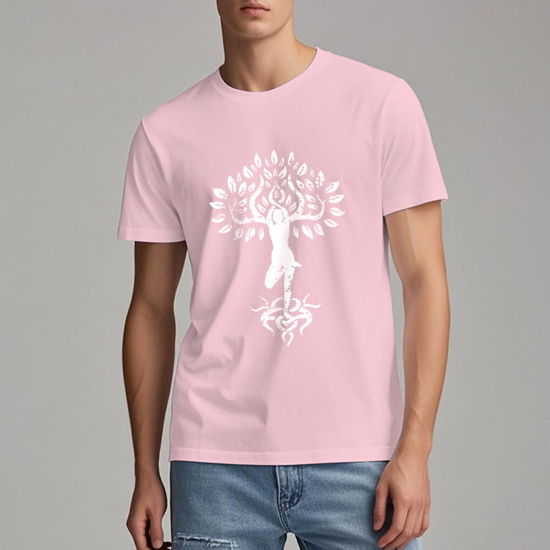 Olivenorma Flower Zen Tree T-Shirt - image 22