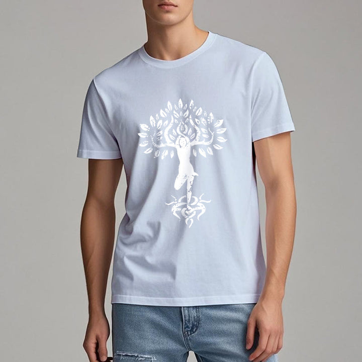 Olivenorma Flower Zen Tree T-Shirt - image 19