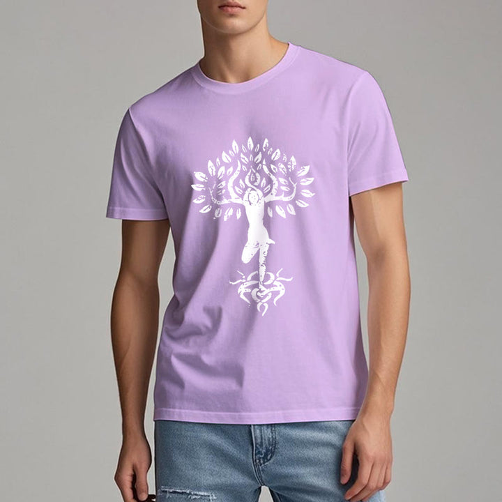 Olivenorma Flower Zen Tree T-Shirt - image 25