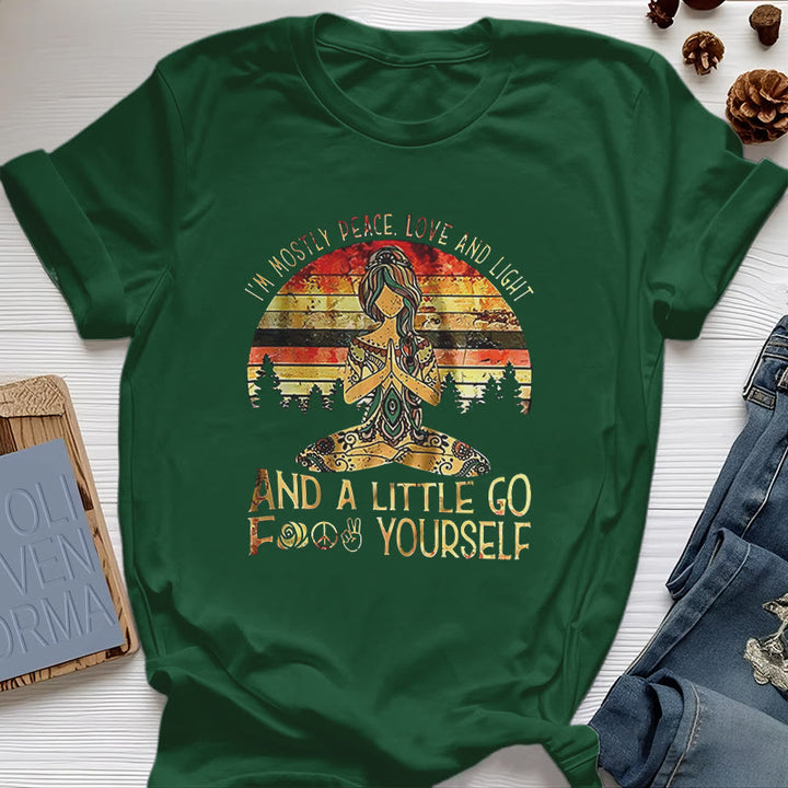 Olivenorma Mostly Peace T-Shirt - Dark Green - 2XL - image 19