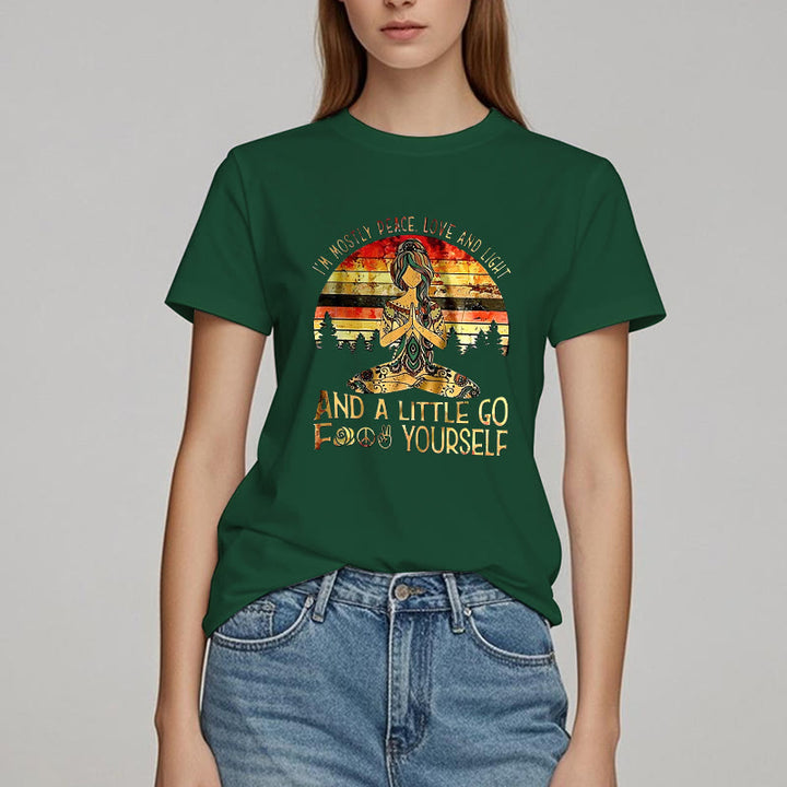 Olivenorma Mostly Peace T-Shirt - image 20