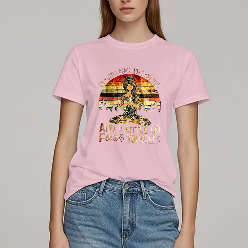 Olivenorma Mostly Peace T-Shirt - image 14