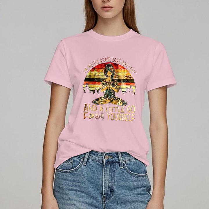 Olivenorma Mostly Peace T-Shirt - image 14